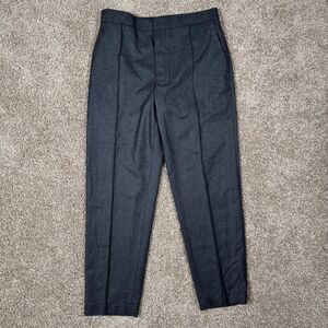 Zegna Pants Mens 32x29 Gray 15 Milmil 15 Wool Silk Cashmere